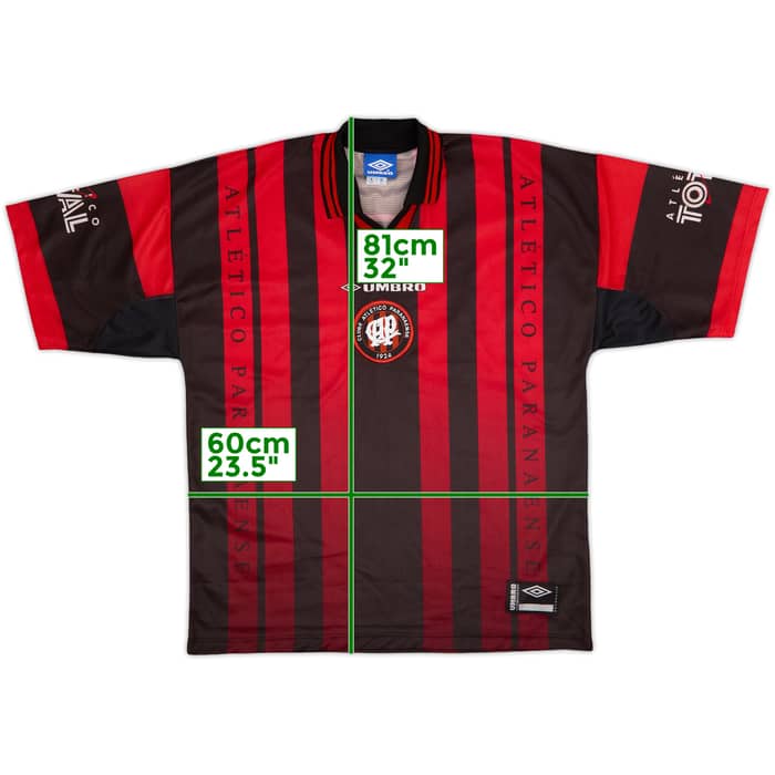 1998-00 Atletico Paranaense Home #10 - 9/10 - (L)