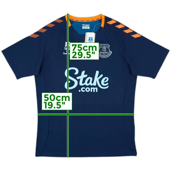 2022-23 Everton Hummel Staff Issue Training Shirt JG (L)