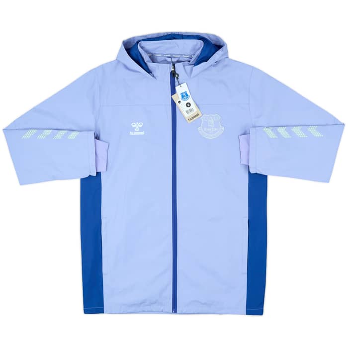 2021-22 Everton Hummel Hooded Rain Jacket (M)