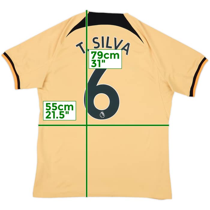 2022-23 Chelsea Third Shirt T.Silva #6 - 9/10 - (L)