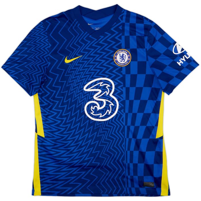 2021-22 Chelsea Home Shirt Kante #7 - 10/10 - (L)