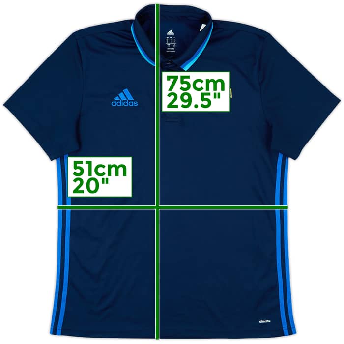 2016-17 Northern Ireland adidas Polo Shirt - 10/10 - (L)