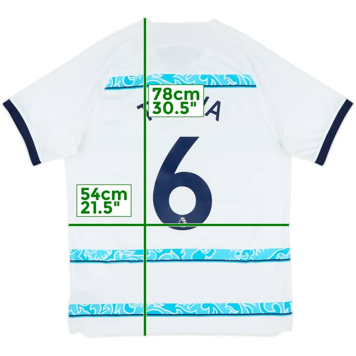 2022-23 Chelsea Away Shirt T.Silva #6 - 9/10 - (L)