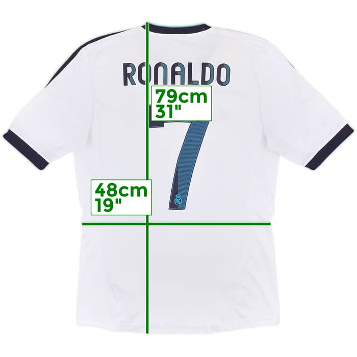 2012-13 Real Madrid Home Shirt Ronaldo #7 - 6/10 - (S)