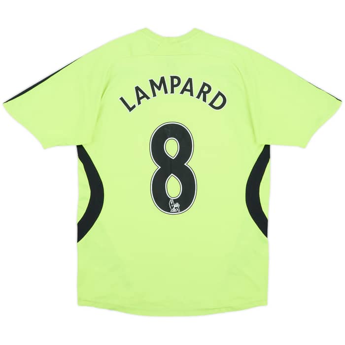 2007-08 Chelsea Away Shirt Lampard #8 - 4/10 - (L.Boys)