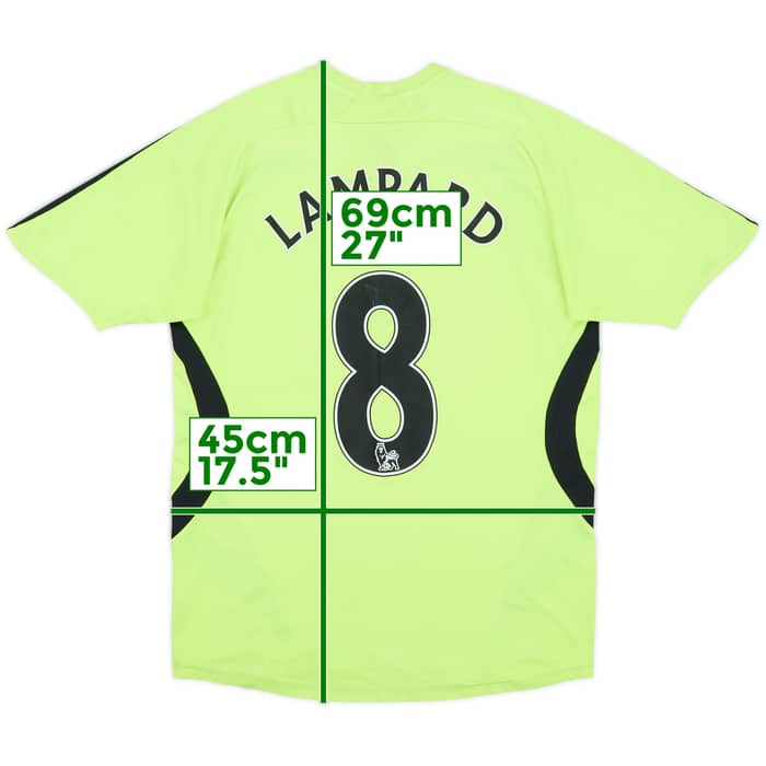 2007-08 Chelsea Away Shirt Lampard #8 - 4/10 - (L.Boys)