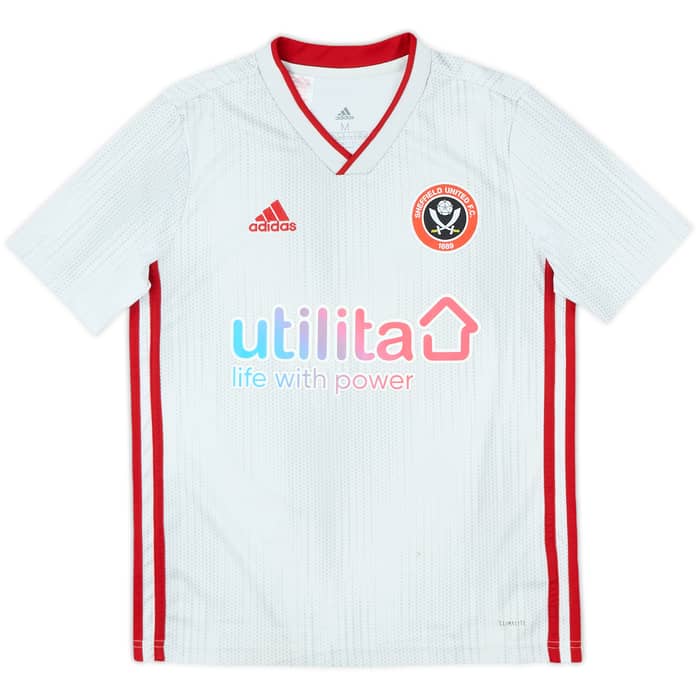 2019-20 Sheffield United Away Shirt Sharp #10 - 5/10 - (M.Boys)