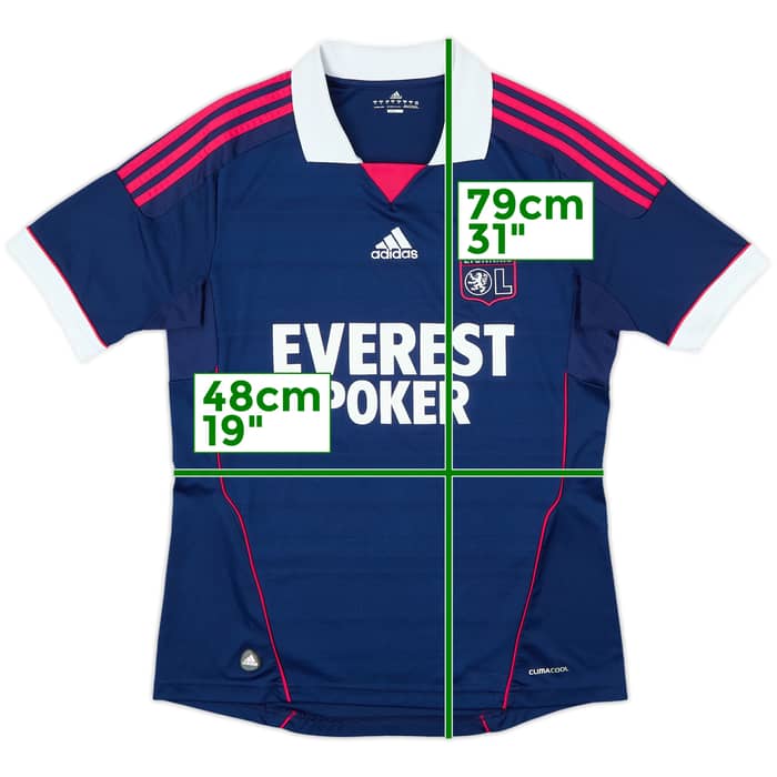 2011-12 Lyon Away Shirt - 8/10 - (M)