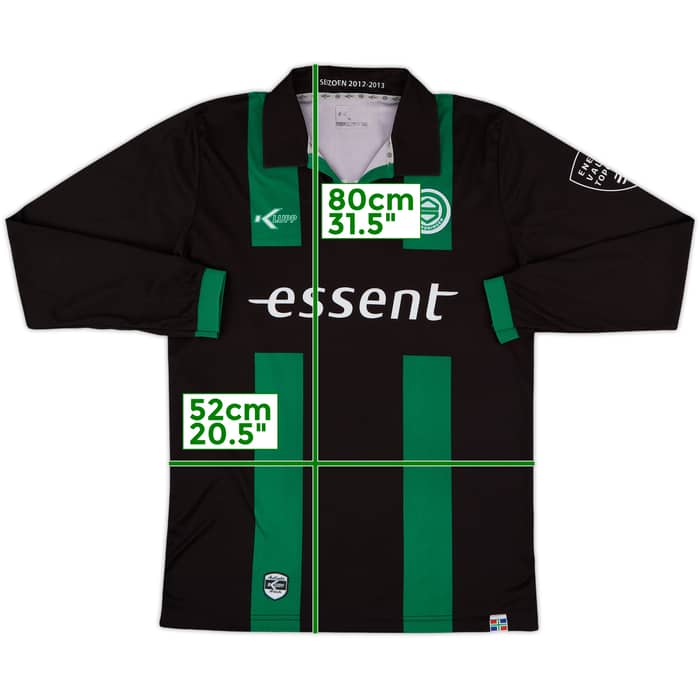 2012-13 Groningen Away L/S Shirt - 8/10 - (XL)