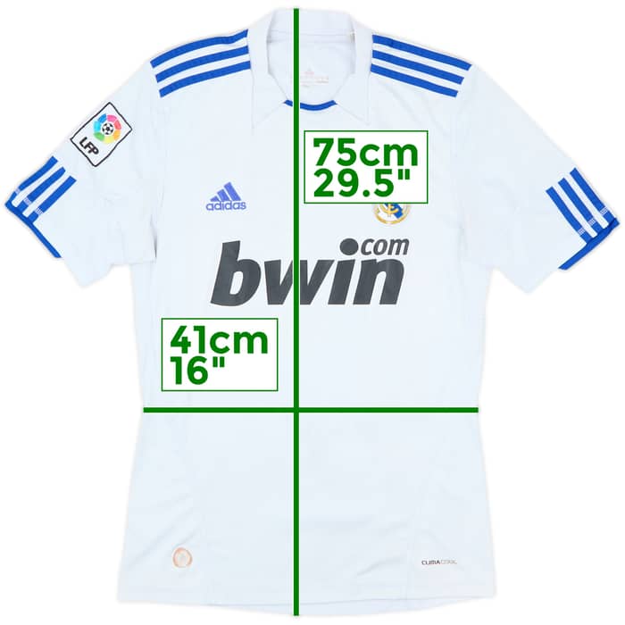 2010-11 Real Madrid Home Shirt - 3/10 - (S)