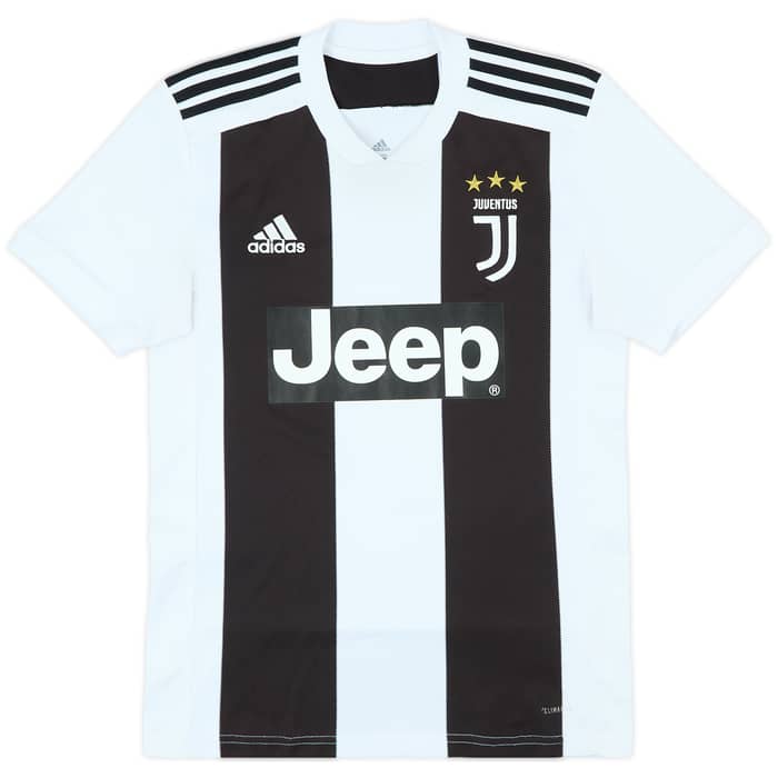 2018-19 Juventus Home Shirt Ronaldo #7 - 8/10 - (XS)