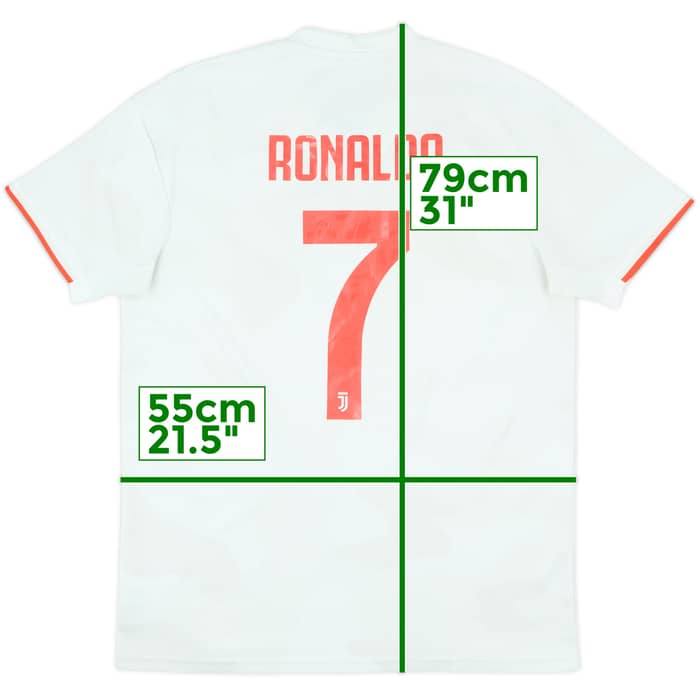 2019-20 Juventus Away Shirt Ronaldo #7 - 8/10 - (L)