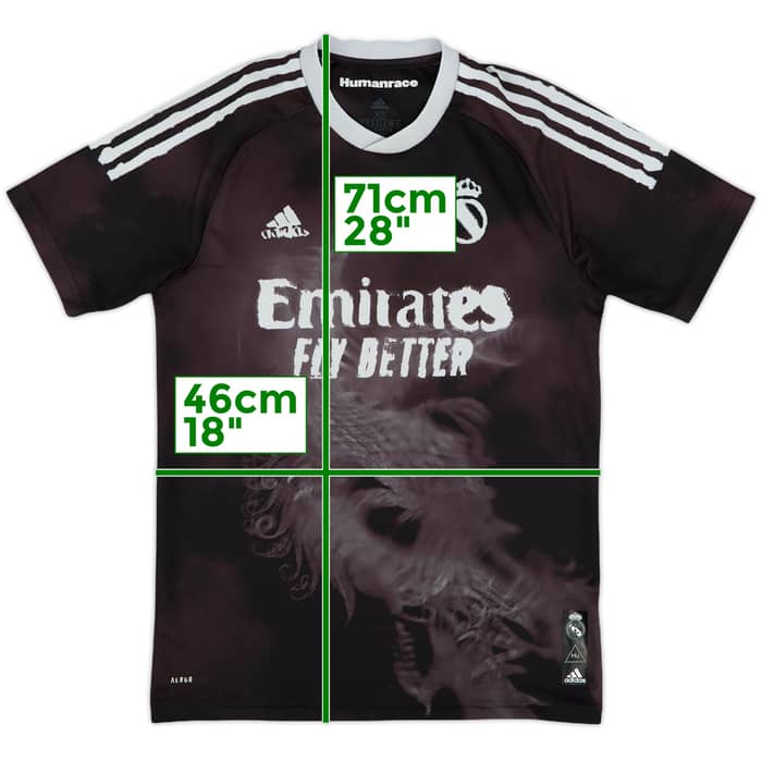 2020-21 Real Madrid adidas x Humanrace Shirt - 8/10 - (XS)
