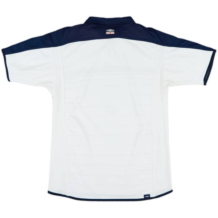 2003-05 England Home Shirt Scholes #8 - 7/10 - (M)