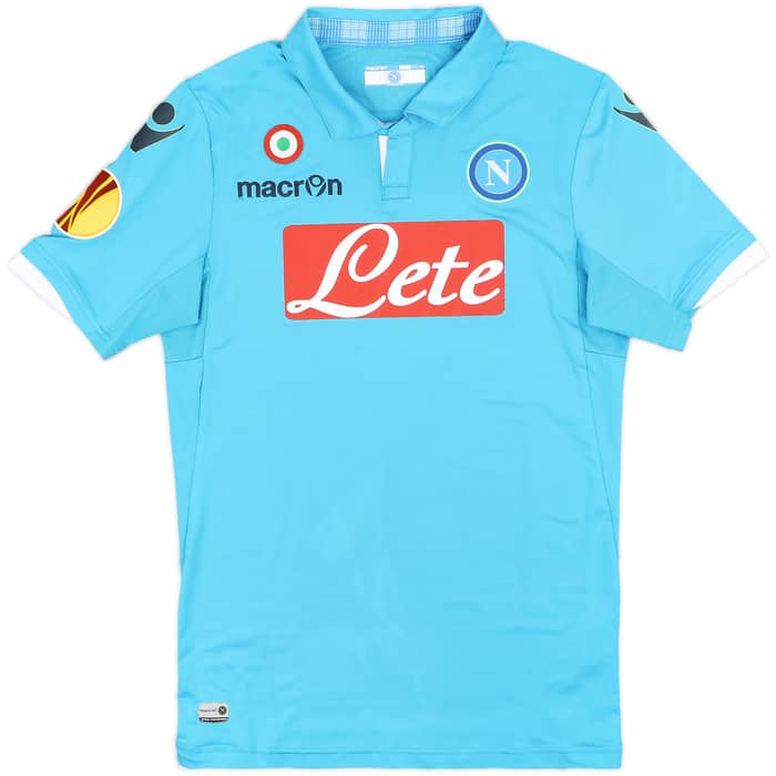 2014-15 Napoli Home Shirt - 8/10 - (L)
