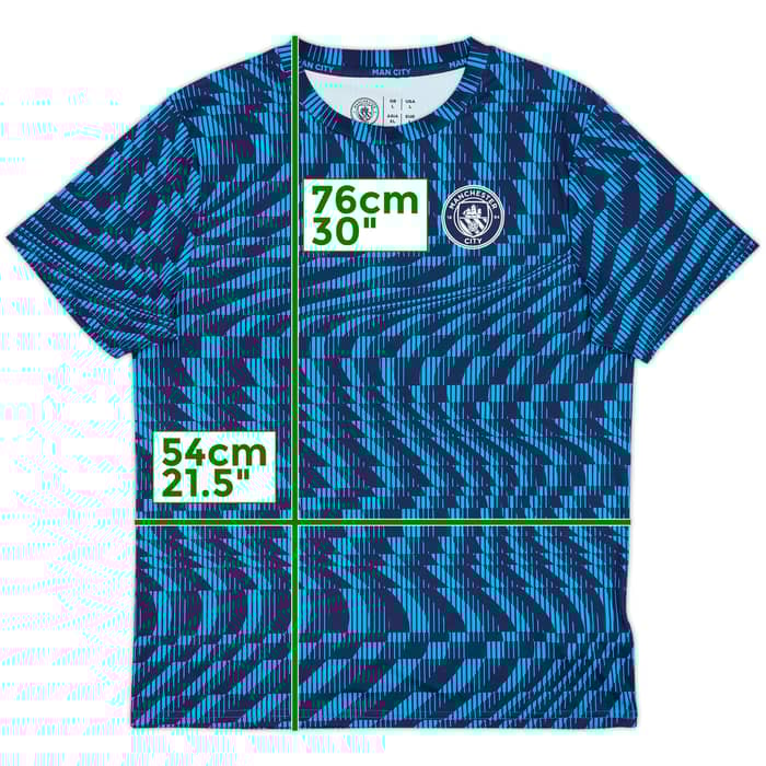 2024-25 Manchester City Dizzy Lights Tee - 10/10 - (L)