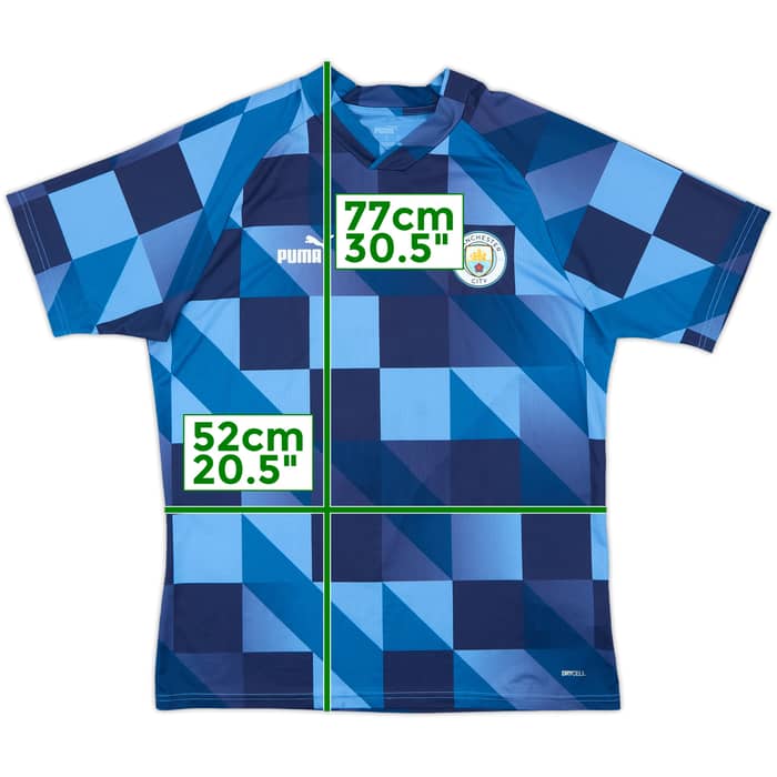2022-23 Manchester City Puma Training Shirt - 9/10 - (L)