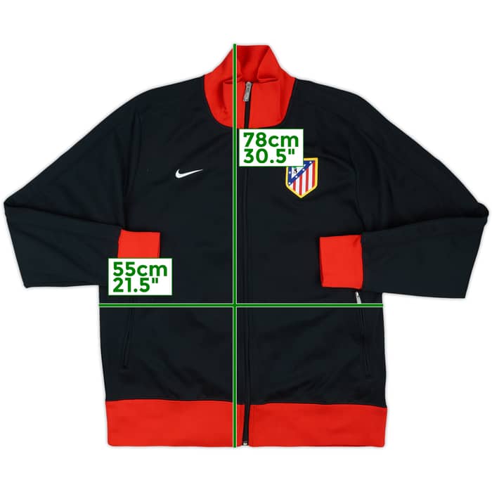 2012-13 Atletico Madrid Nike N98 Track Jacket - 9/10 - (XL)