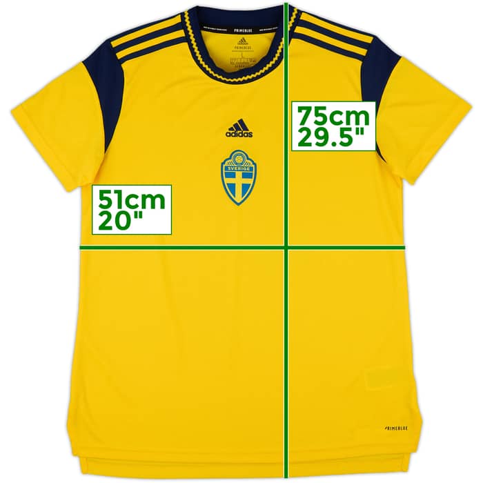 2022 Sweden Women's Home Shirt - 10/10 - (Women's L)