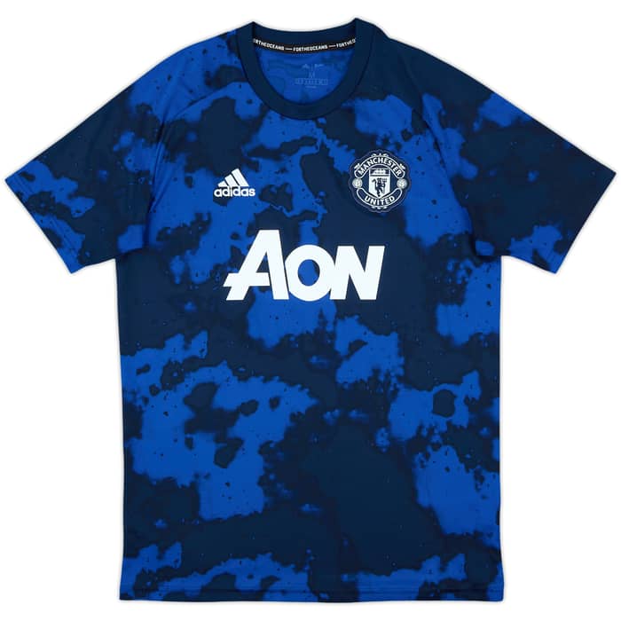 2019-20 Manchester United adidas Training Shirt - 8/10 - (M)