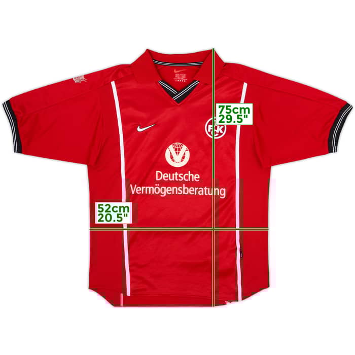 1999-00 Kaiserslautern Home Shirt - 5/10 - (M)