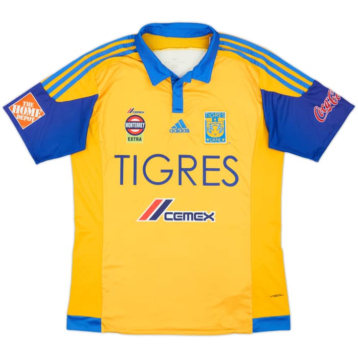 2015-16 Tigres UNAL Home Shirt Gignac #10 - 8/10 - (L)