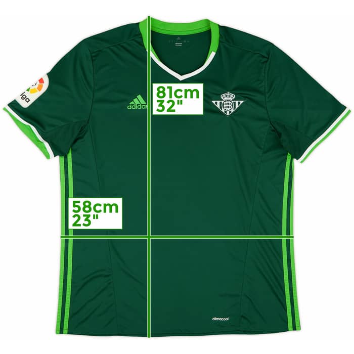 2016-17 Real Betis Away Shirt - 8/10 - (XL)