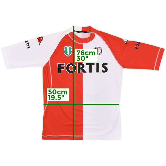 2004-05 Feyenoord Home Shirt - 8/10 - (XL)