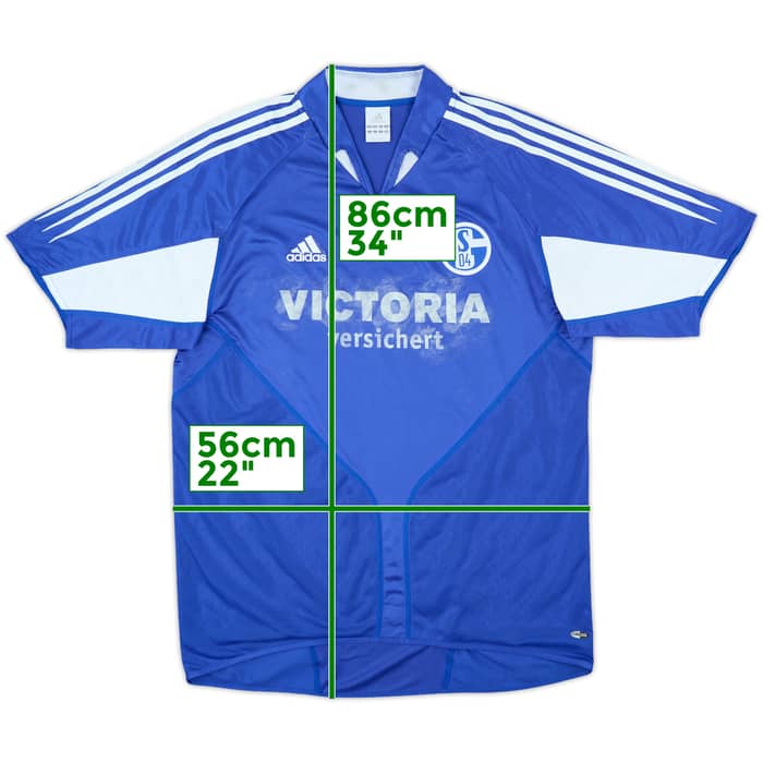 2004-05 Schalke Home Shirt - 4/10 - (L)