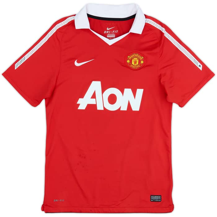 2010-11 Manchester United Home Shirt Rooney #10 - 5/10 - (S)