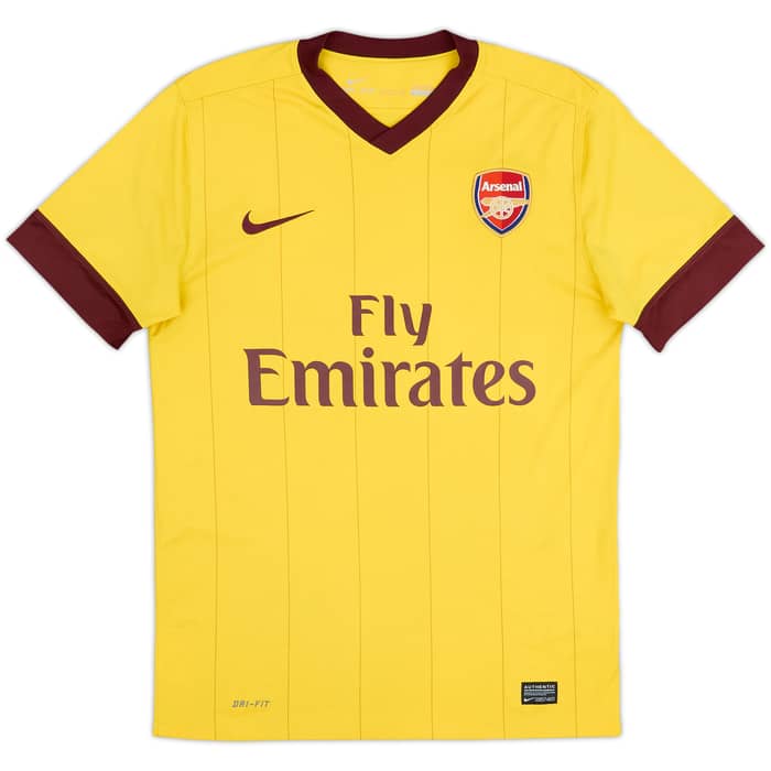 2010-13 Arsenal Away Shirt Fabregas #4 - 6/10 - (S)