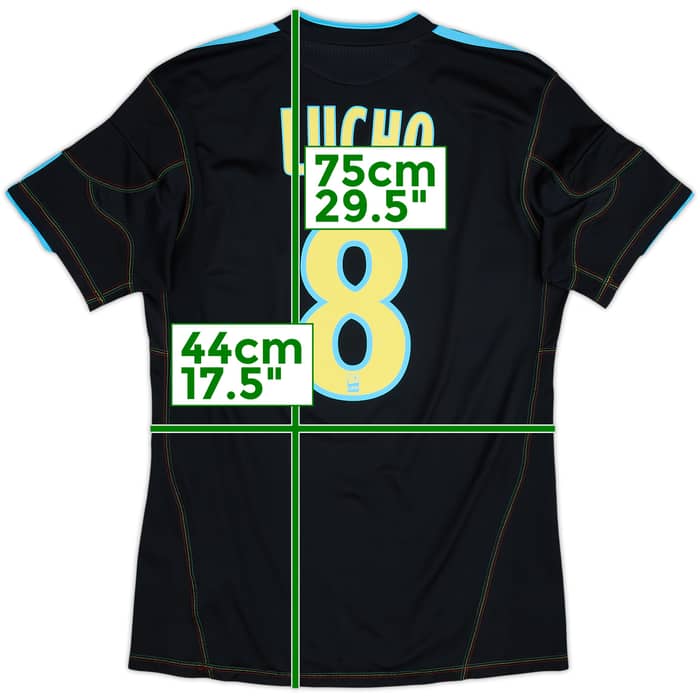 2010-11 Olympique Marseille Third Shirt Lucho #8 - 5/10 - (S)