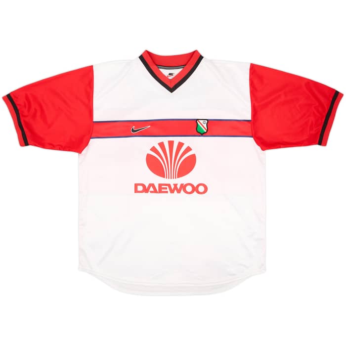 1998-00 Legia Warsaw Match Issue Away Shirt #18
