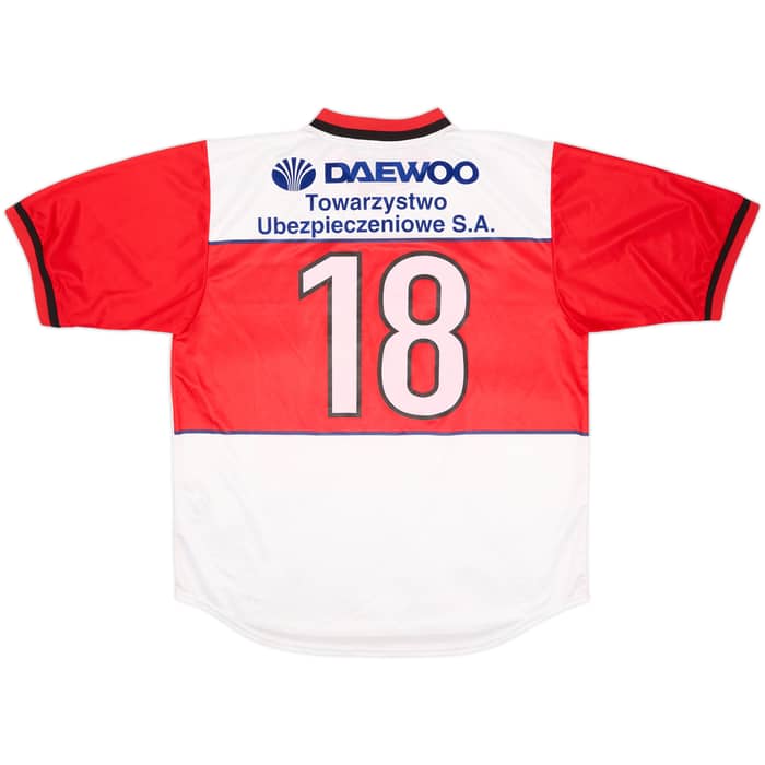 1998-00 Legia Warsaw Match Issue Away Shirt #18
