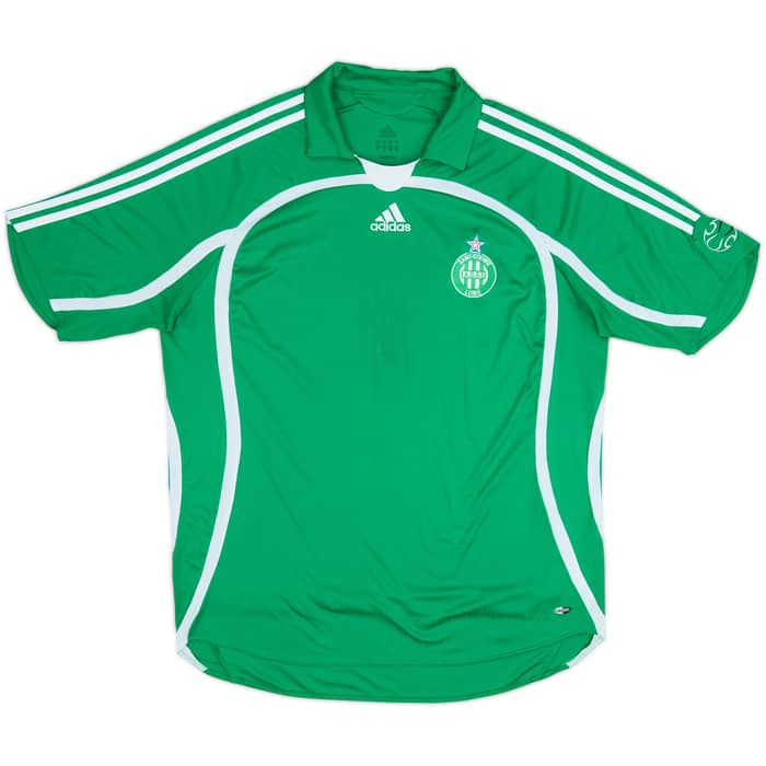 2006-07 Saint Etienne Home Shirt Gomis #18 - 6/10 - (XL)