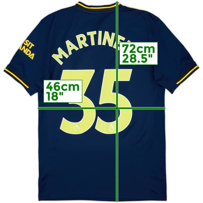 2019-20 Arsenal Third Shirt Martinelli #35 - 8/10 - (S)