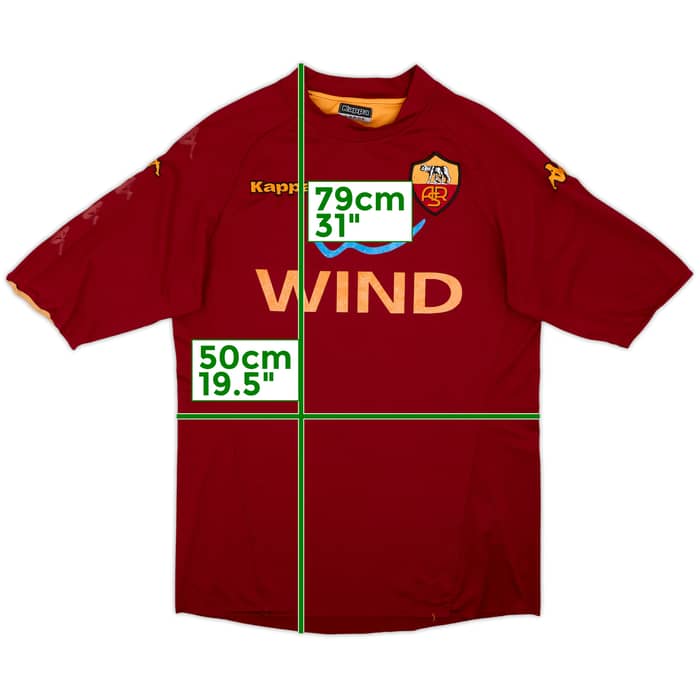 2007-08 Roma Kappa Training Shirt - 4/10 - (L)