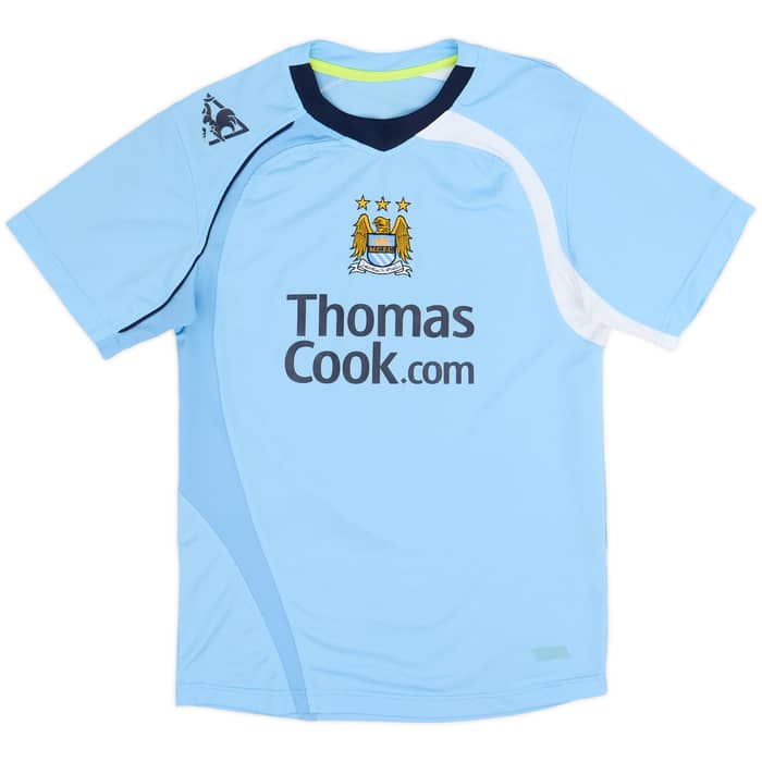 2008-09 Manchester City Home Shirt Elano #11 - 5/10 - (15-16 Years)