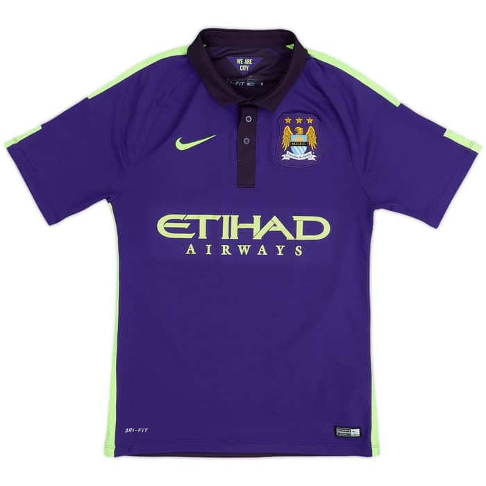 2014-15 Manchester City Third Shirt Silva #21 - 7/10 - (S)