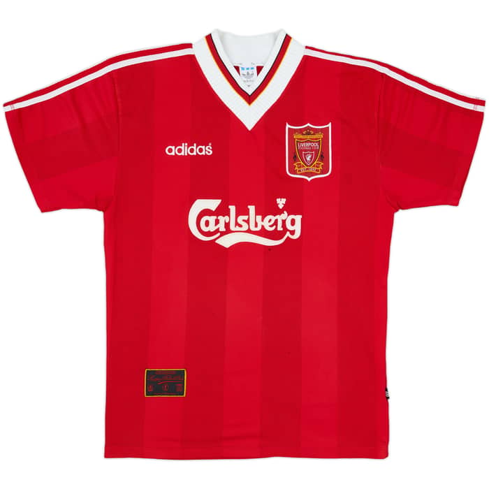 1995-96 Liverpool Home Shirt - 5/10 - (L)