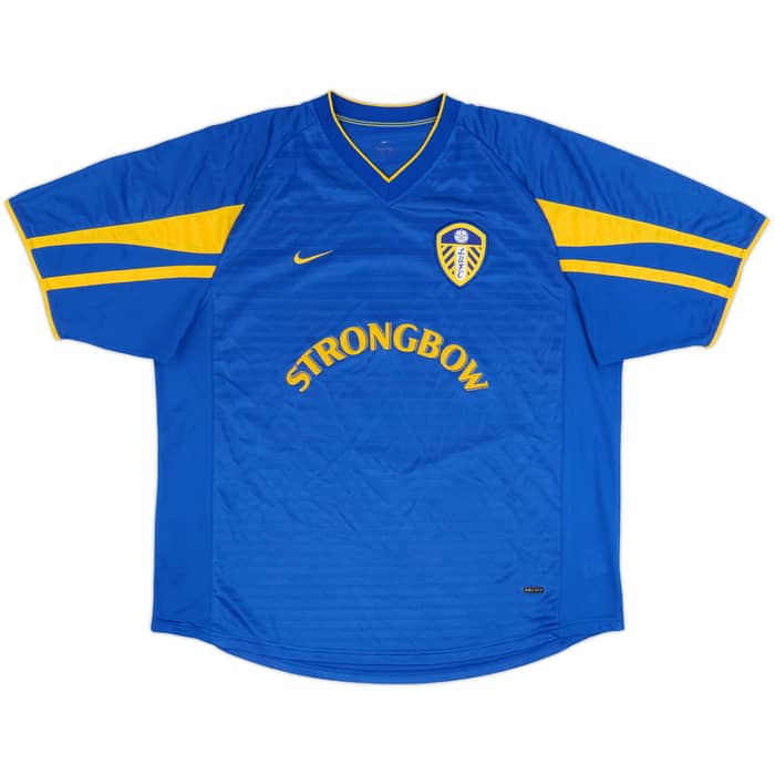 Camiseta de visitante del Leeds United 2001-03 Keane #7 - 9/10 - (XL)