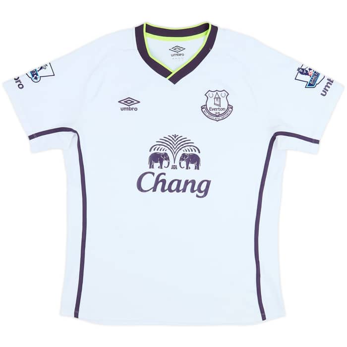 2014-15 Everton Third Shirt Baines #3 - 7/10 - (L)