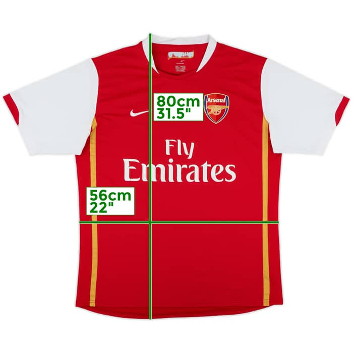 2006-08 Arsenal Home Shirt - 5/10 - (L)