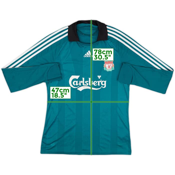 2008-09 Liverpool Third L/S Shirt - 4/10 - (M)