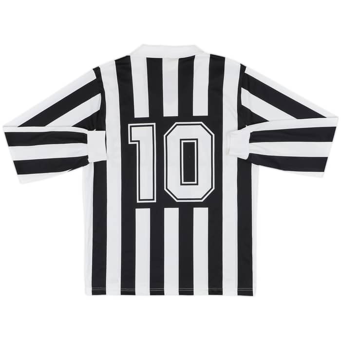 1992-94 Juventus Basic Home L/S Shirt #10 - 9/10 - (L)