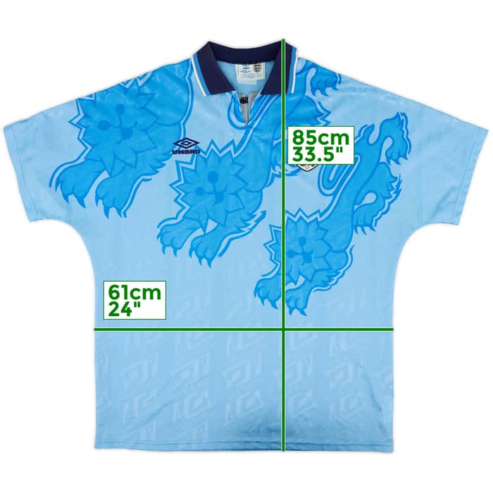 1992-93 England Third Shirt - 8/10 - (XXL)