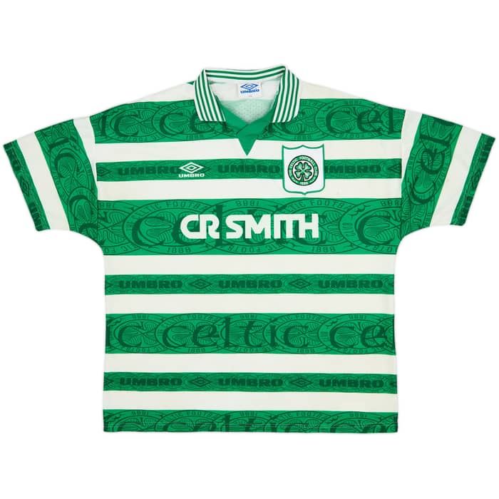 1995-97 Celtic Home Shirt - 5/10 - (XXL)