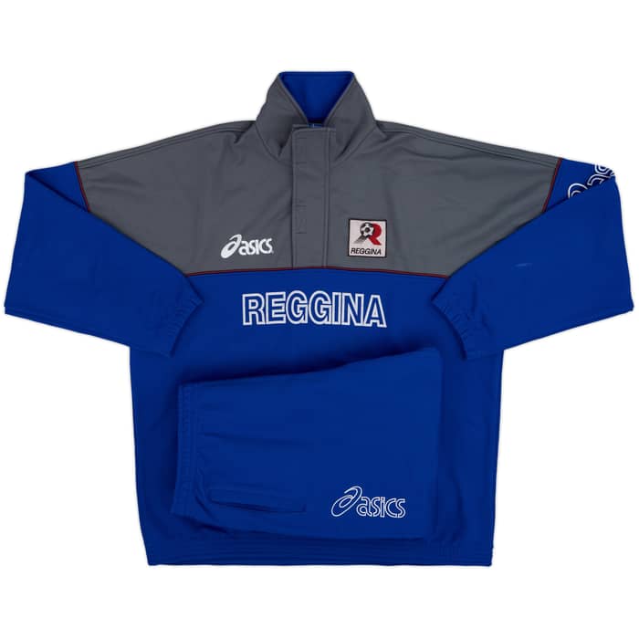 1999-00 Reggina Asics Full Tracksuit - 6/10 - (XL)