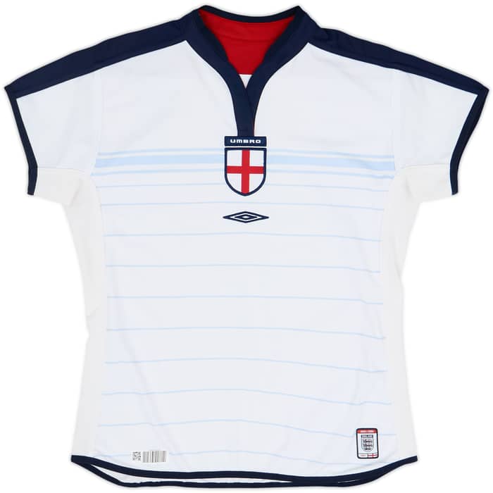 2003-05 England Home Shirt - 10/10 - (Women's M)