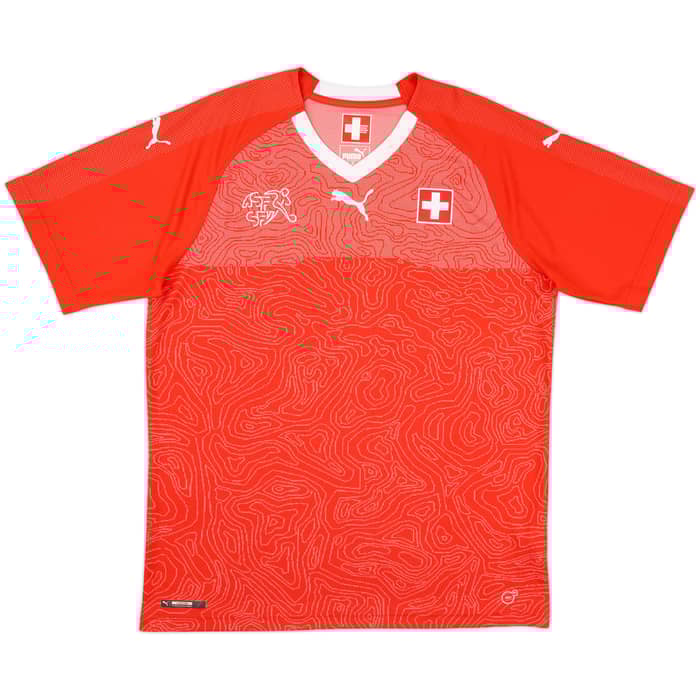 2018-20 Switzerland Home Shirt - 7/10 - (L)